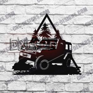 Off-Road Car DXF Files