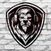 Lion with Headphones DXF File