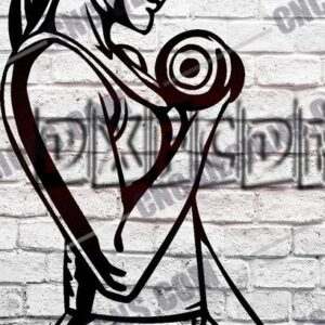 Women Fitness DXF Files