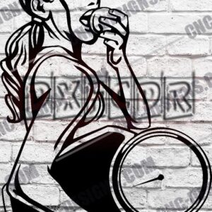 Women's Fitness DXF Files