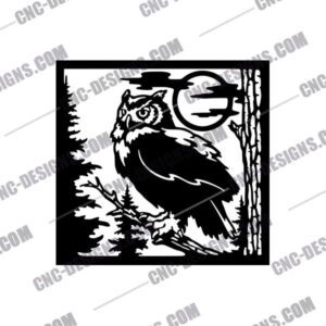 Owl DXF File