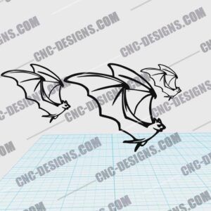 "Bat DXF File"