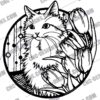 Cat DXF Files Collection