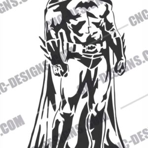Batman DXF Files for CNC Machines