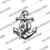 Panel Anchor DXF File for CNC Machines